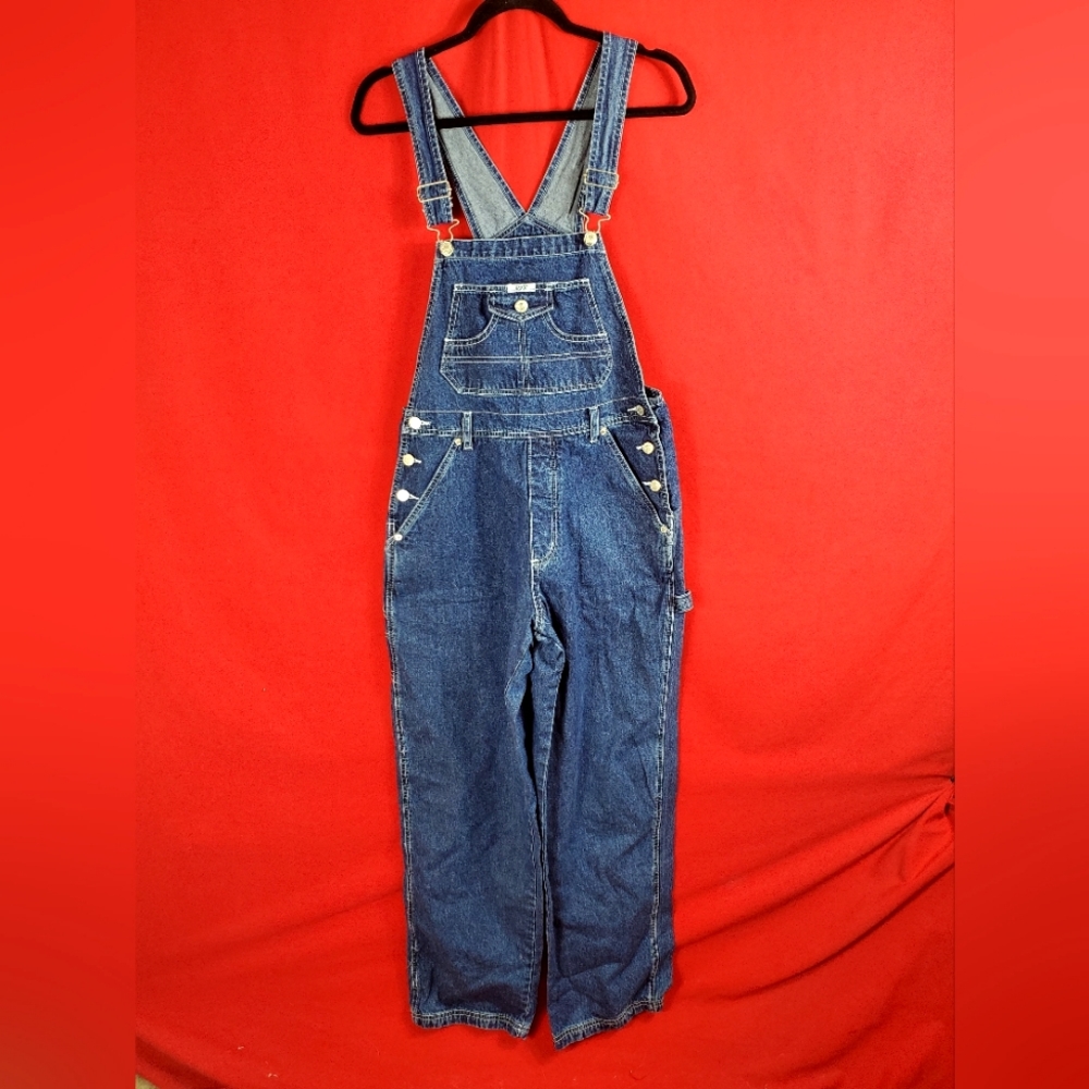 Y2K 90s VINTAGE REVOLT CARPENTER OVERALLS Size M